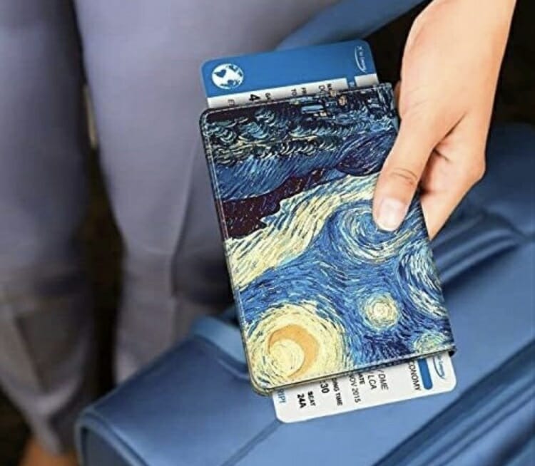 Funda para pasaporte - Noche estrellada - Image 2