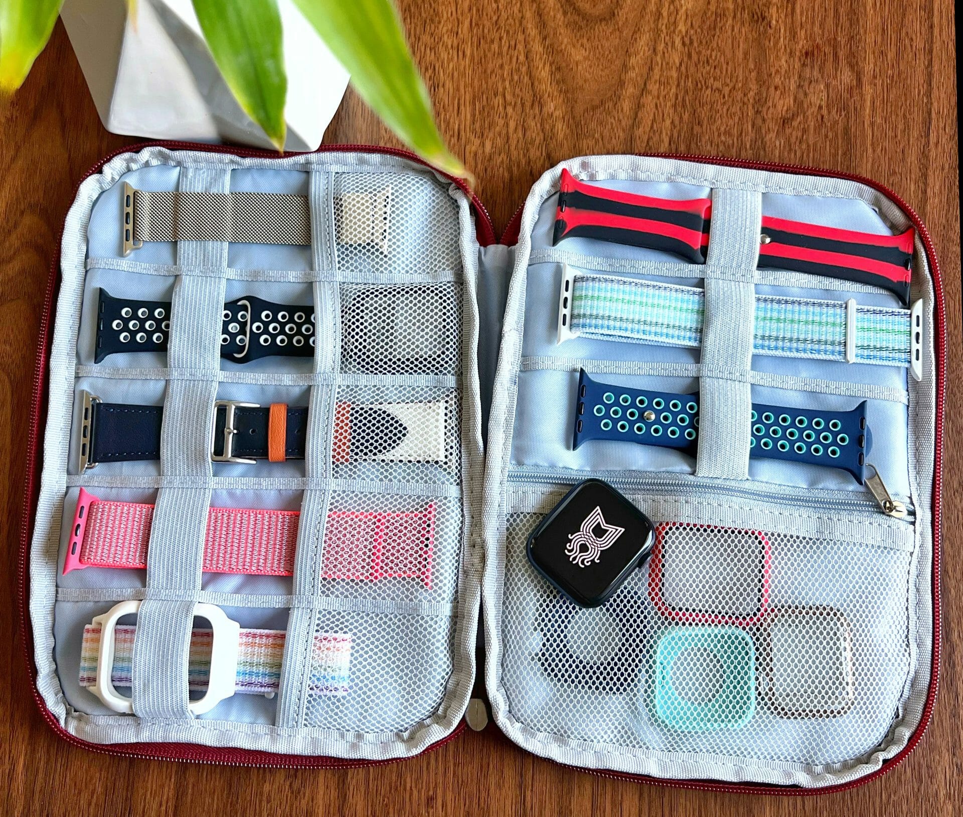 Bolsa organizadora para correas - Gris - Image 4