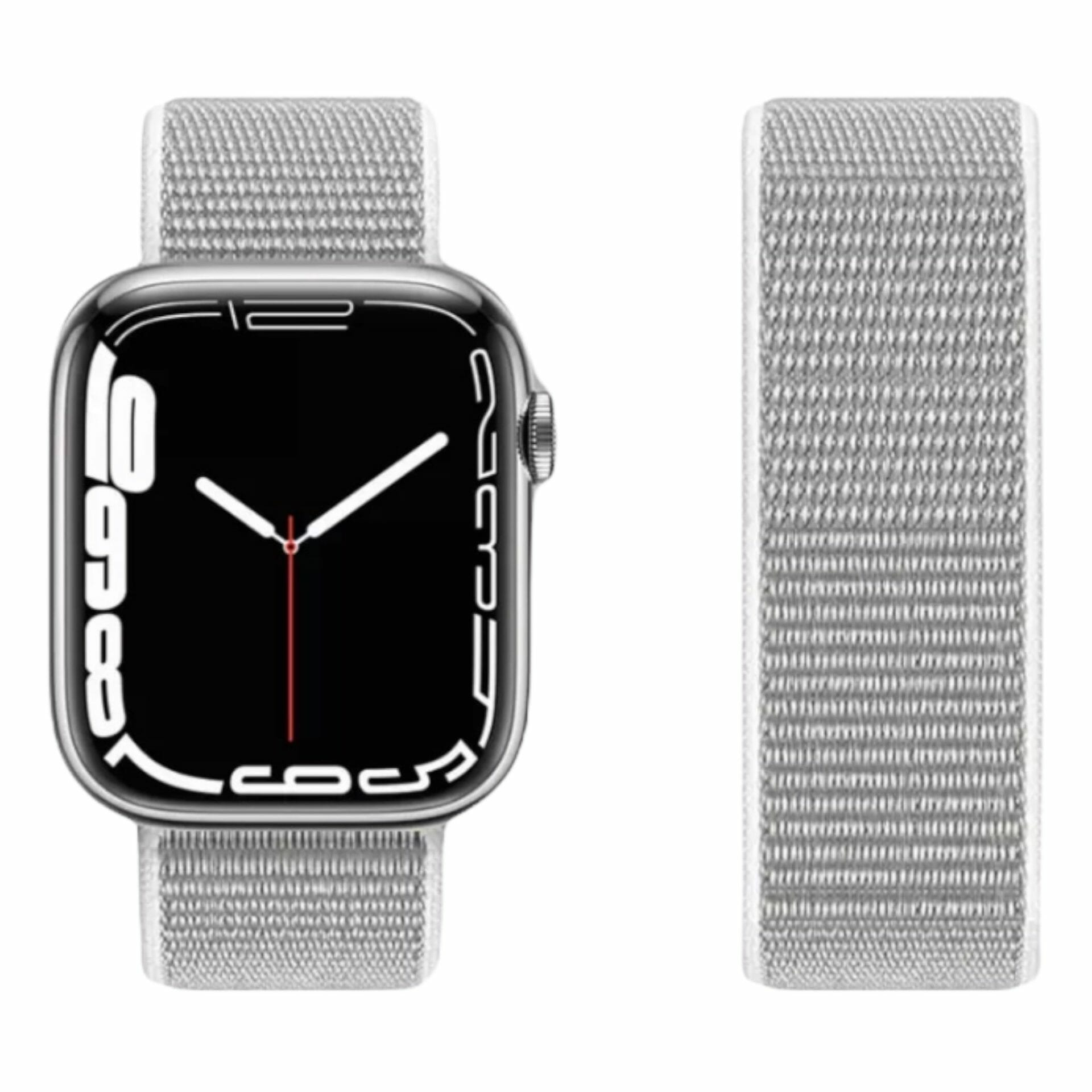 Correa de nylon estilo loop – Blanco