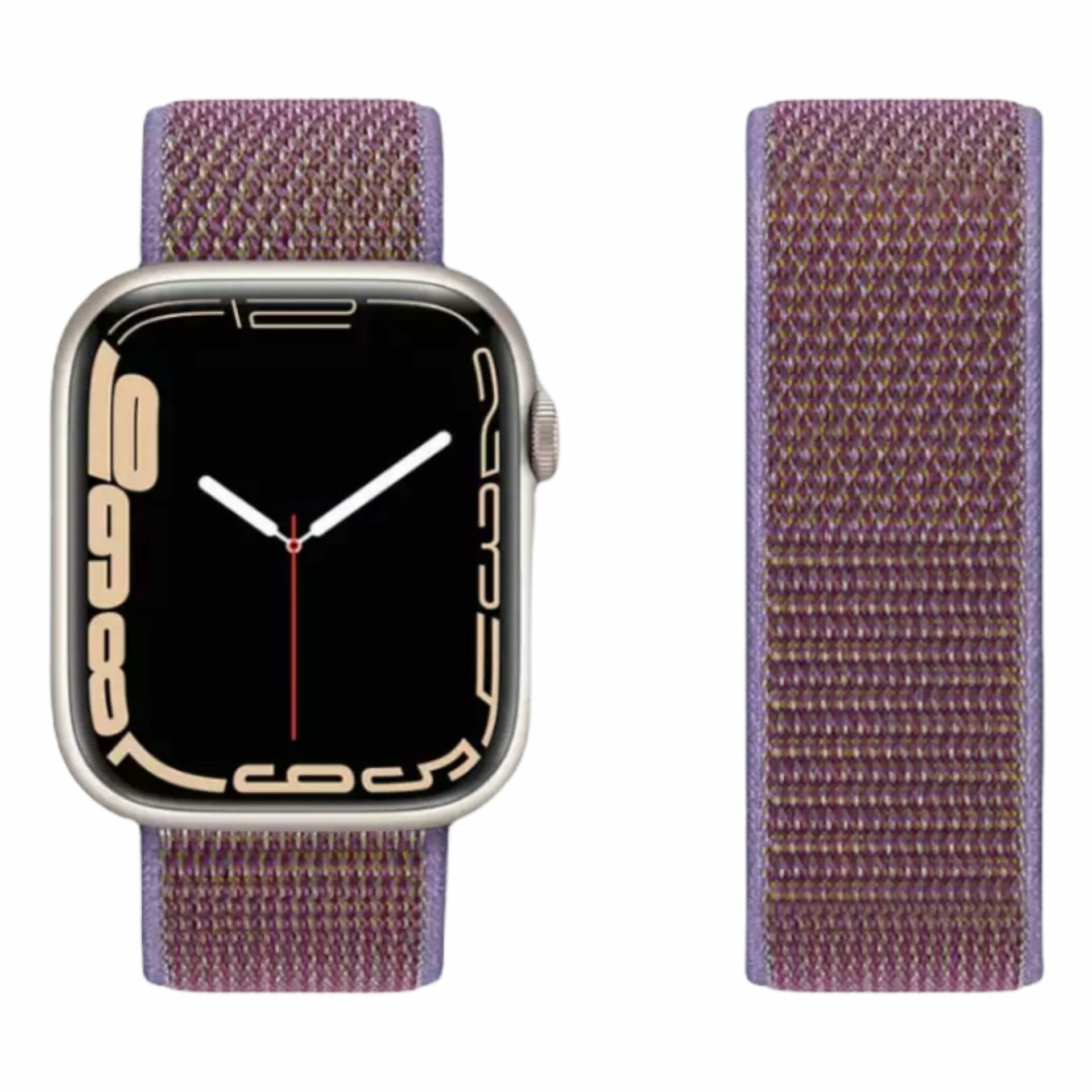Correa de nylon estilo loop – Morado
