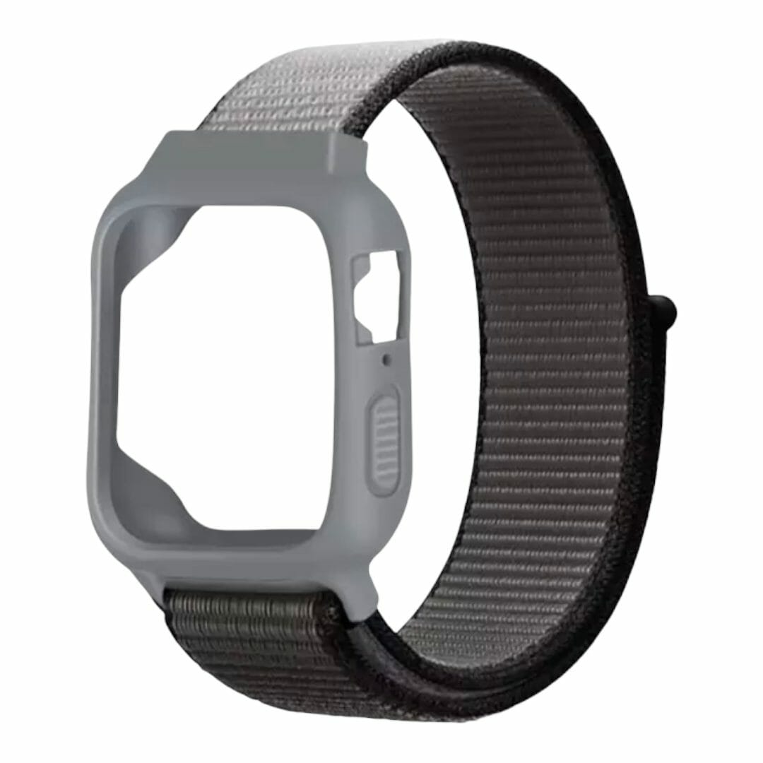 Correa de nylon con case protector lateral – Gris