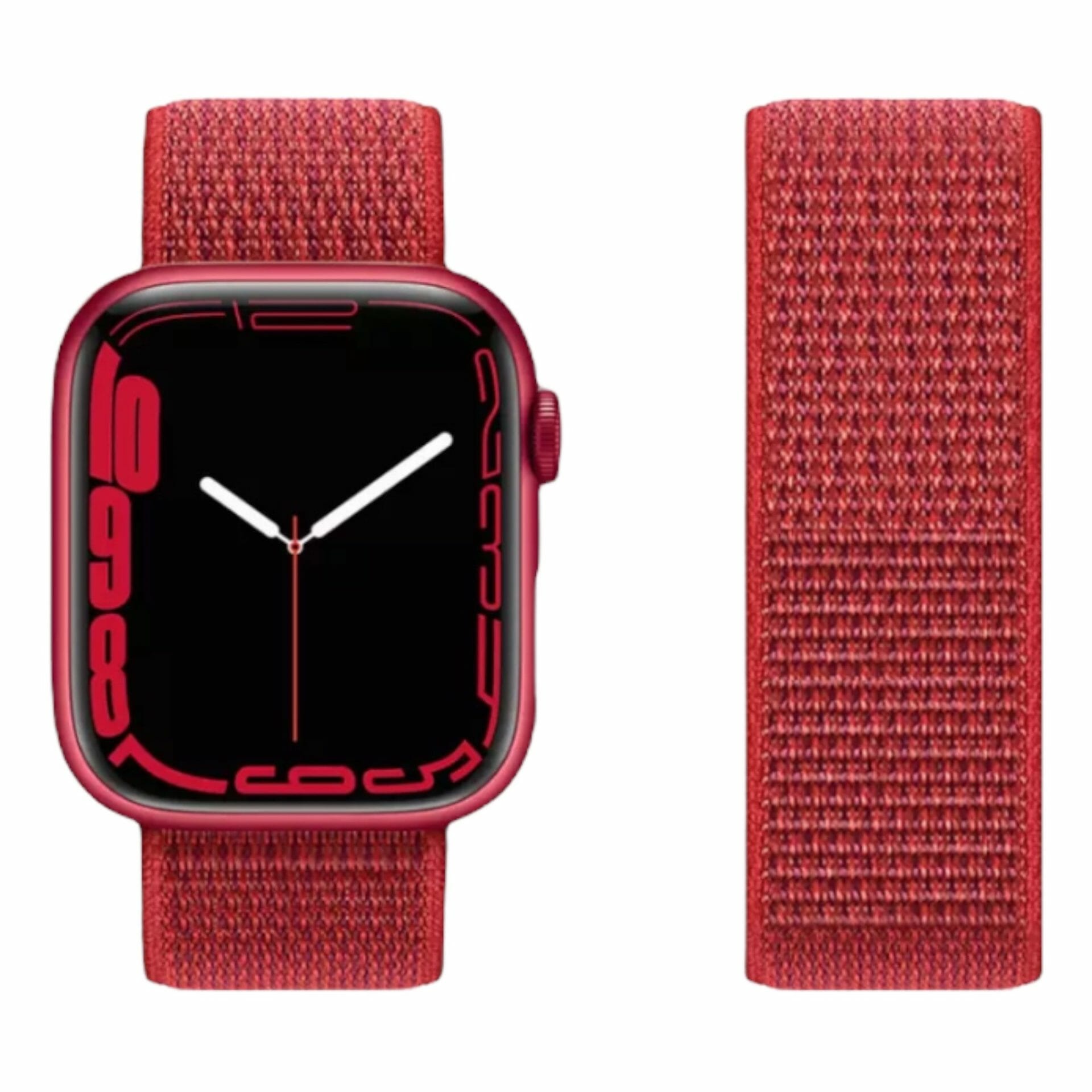 Correa de nylon estilo loop – Rojo