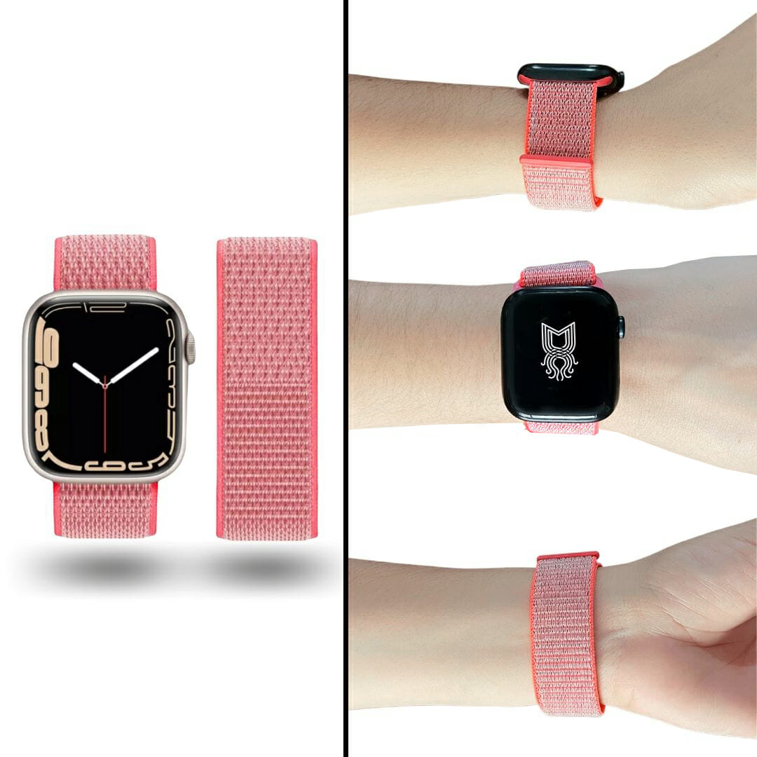 Correa de nylon estilo loop - Rosa - Imagen 2